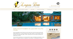 Desktop Screenshot of lupusden.co.za